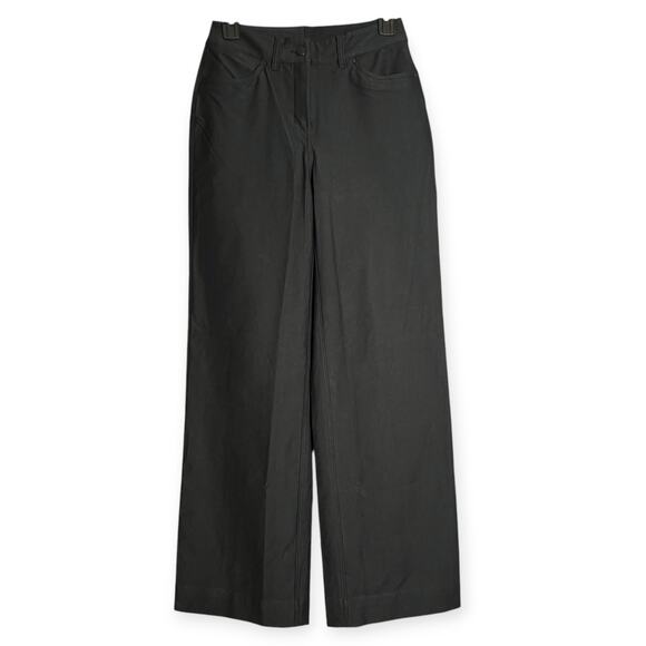 Lululemon City Sleek 5 Pocket Wide-Leg High-Rise Pant Utilitech SIZE 25 Black - Picture 1 of 11